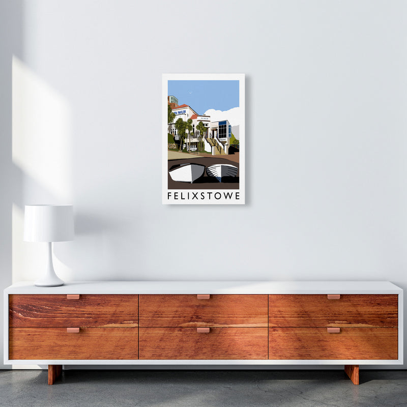 Felixstowe Art Print by Richard O'Neill A3 Canvas