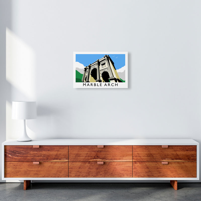 Marble Arch London Art Print by Richard O'Neill A3 Canvas