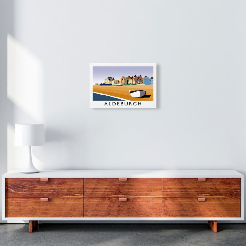 Aldeburgh Art Print by Richard O'Neill A3 Canvas