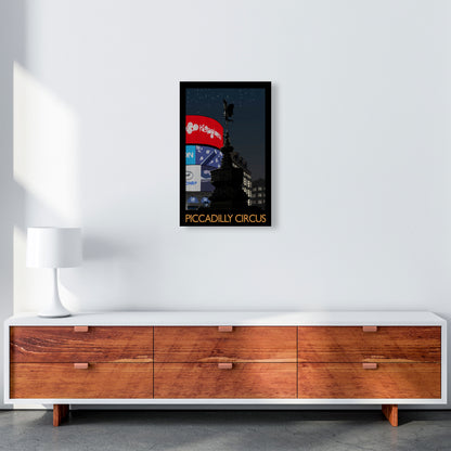 Piccadilly Circus by Richard O'Neill A3 Canvas