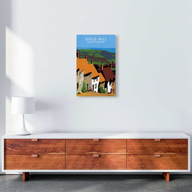 Gold Hill by Richard O'Neill A3 Canvas