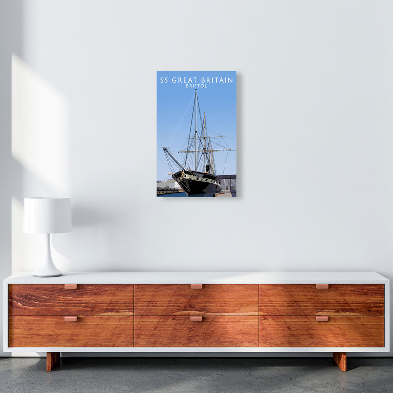 SS Great Britain Bristol Art Print by Richard O'Neill A3 Canvas