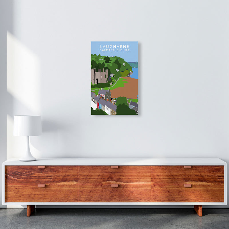Laugharne by Richard O'Neill A3 Canvas