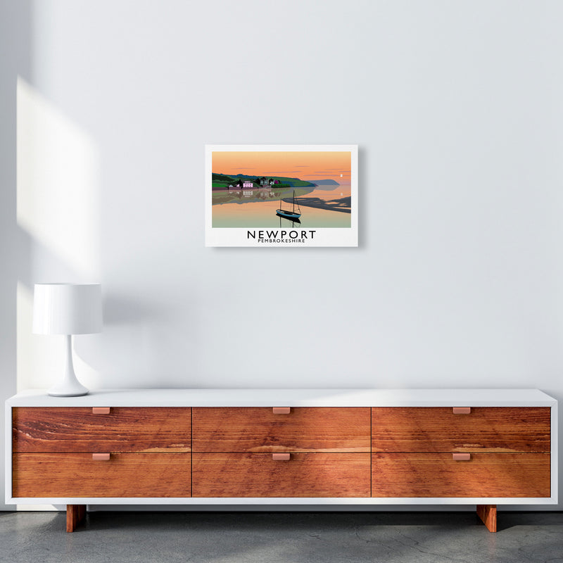 Newport by Richard O'Neill A3 Canvas