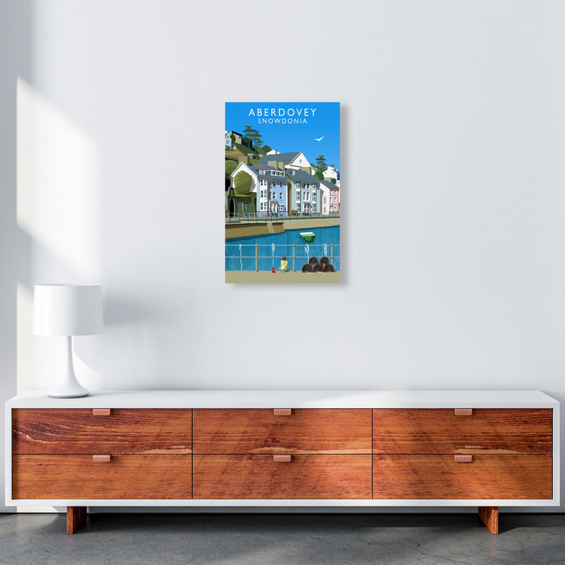 Aberdovey Snowdonia Art Print by Richard O'Neill A3 Canvas