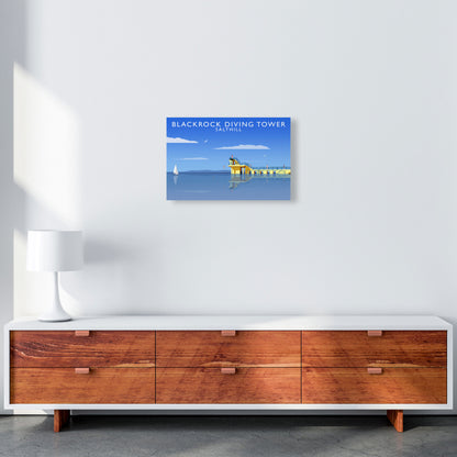 Blackrock Diving Tower (Landscape) by Richard O'Neill A3 Canvas