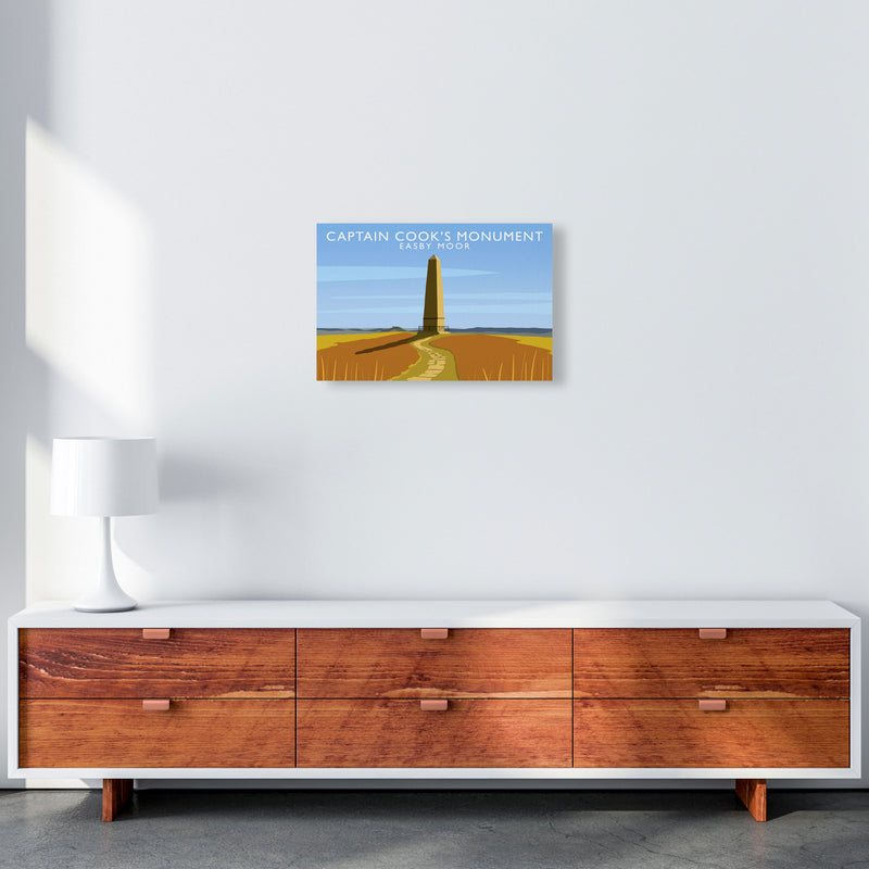 Captain Cooks Monument (Landscape) by Richard O'Neill A3 Canvas
