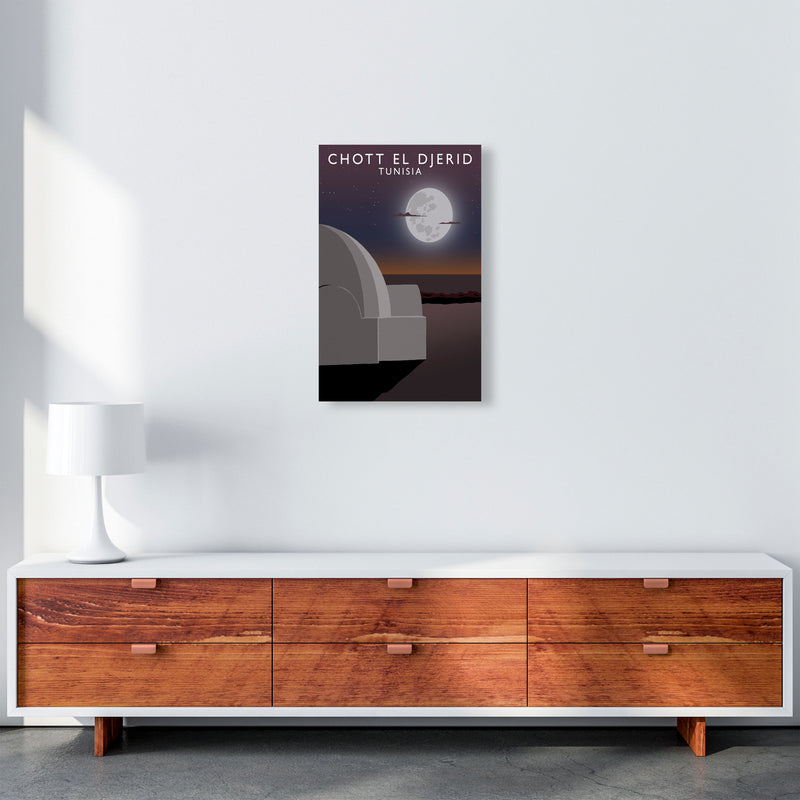 Chott El Djerid Tunisia Art Print by Richard O'Neill A3 Canvas