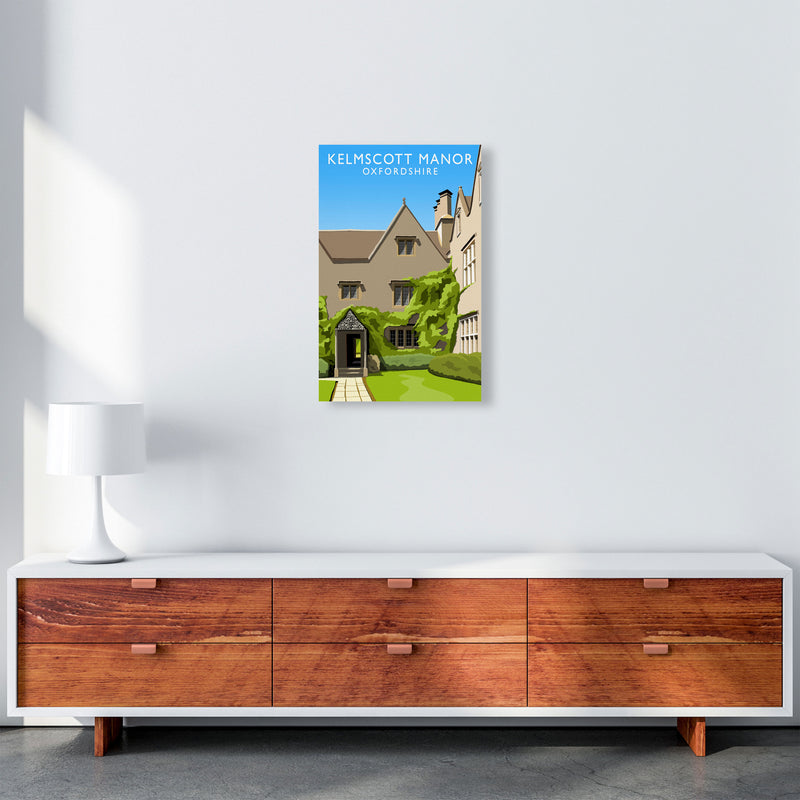Kelmscott Manor (Portrait) by Richard O'Neill A3 Canvas