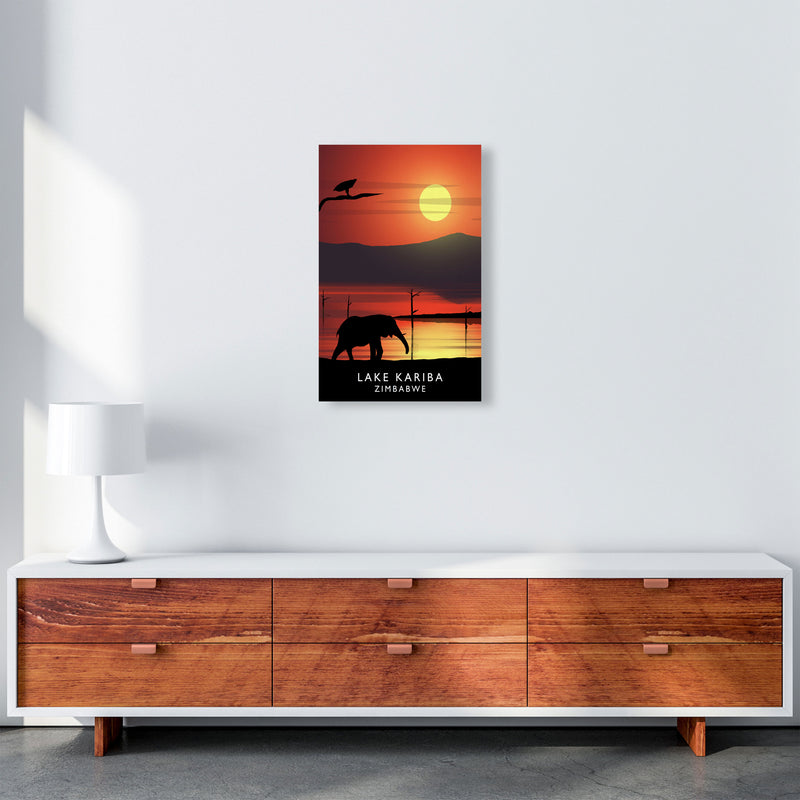 Lake Kariba (Portrait) by Richard O'Neill A3 Canvas