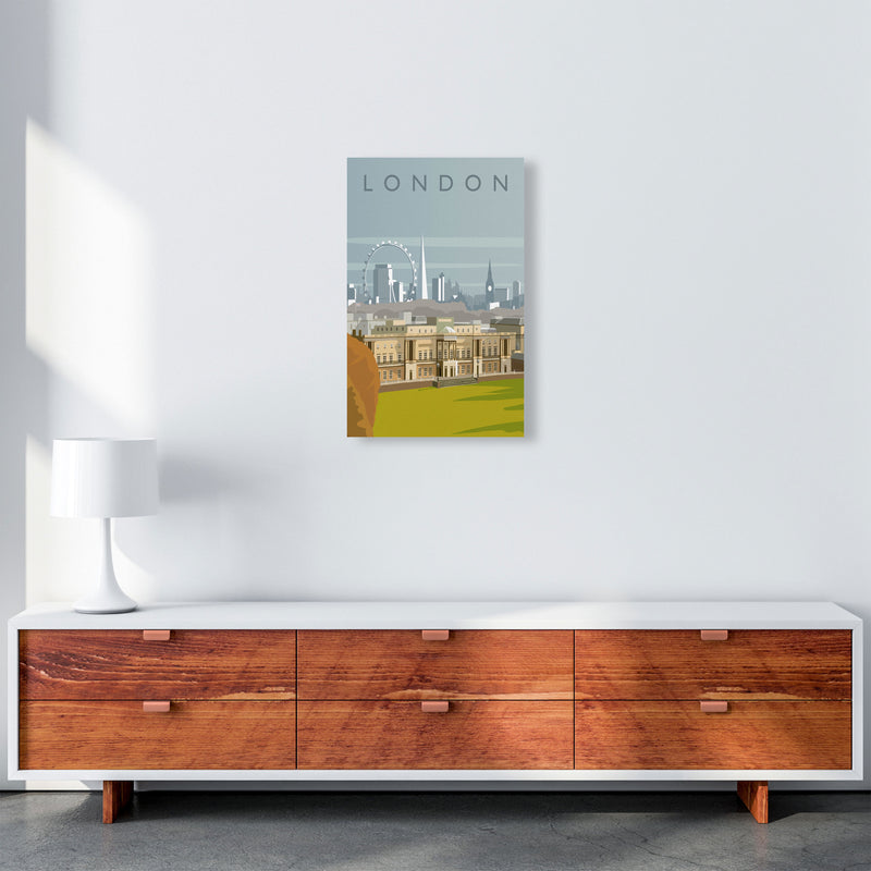 London (Portrait) by Richard O'Neill A3 Canvas