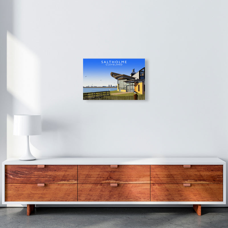 Salthome Cleveland (Landscape) by Richard O'Neill A3 Canvas
