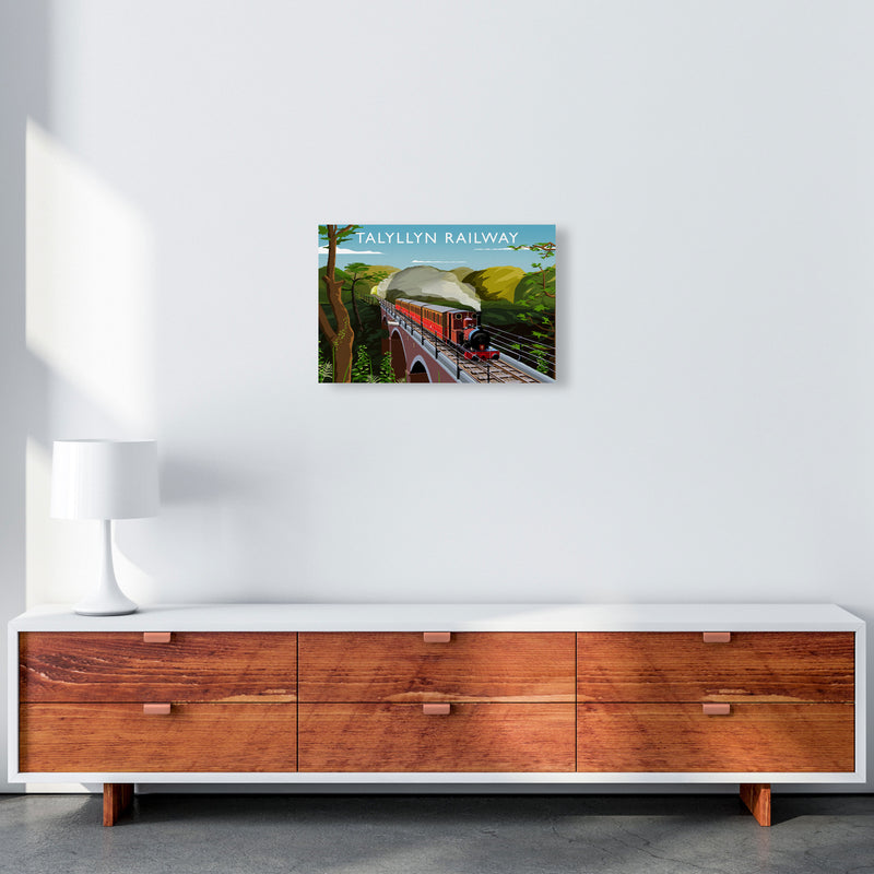 Talyllyn Railway Art Print by Richard O'Neill A3 Canvas