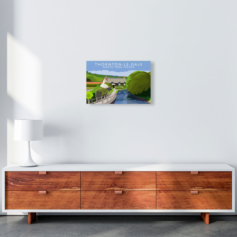 Thornton-Le-Dale (Landscape) by Richard O'Neill Yorkshire Art Print A3 Canvas