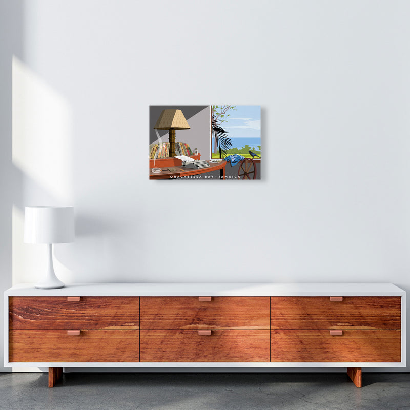 Oracabessa Bay by Richard O'Neill A3 Canvas