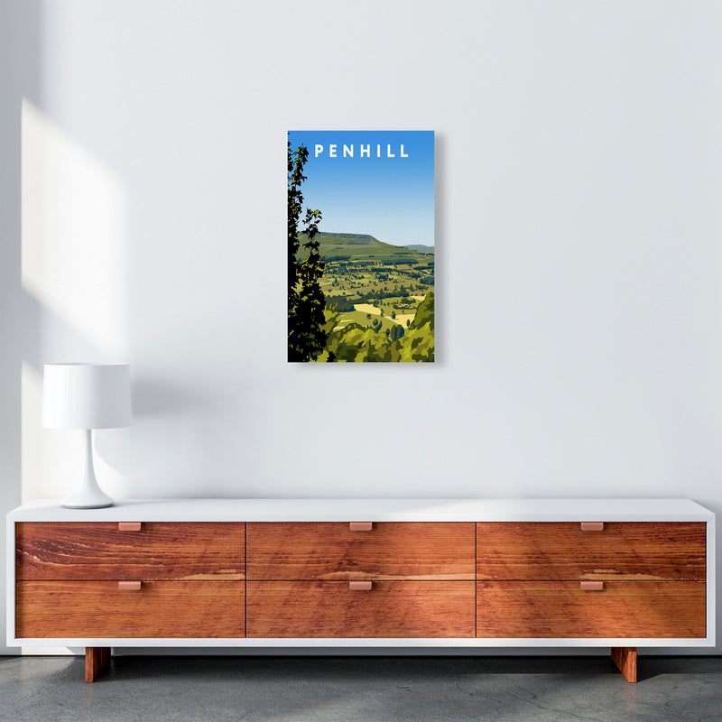 Penhill2 Portrait by Richard O'Neill A3 Canvas
