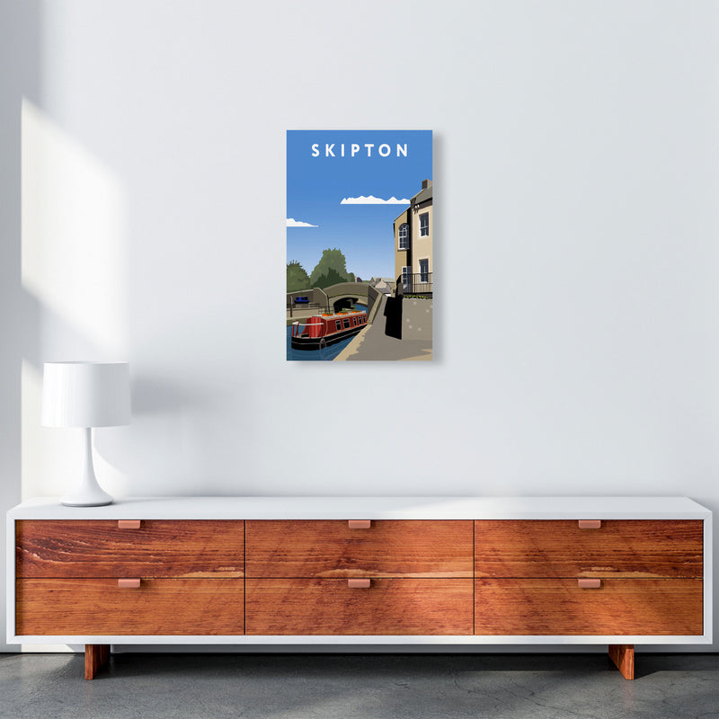 Skipton2 Portrait by Richard O'Neill A3 Canvas