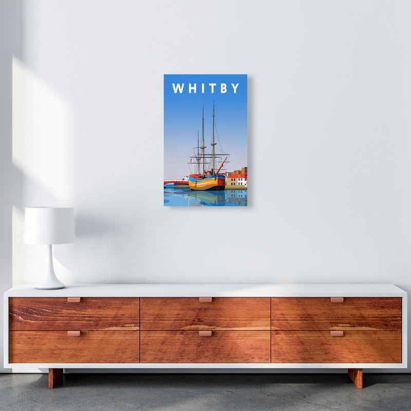 Whitby3 Portrait by Richard O'Neill A3 Canvas