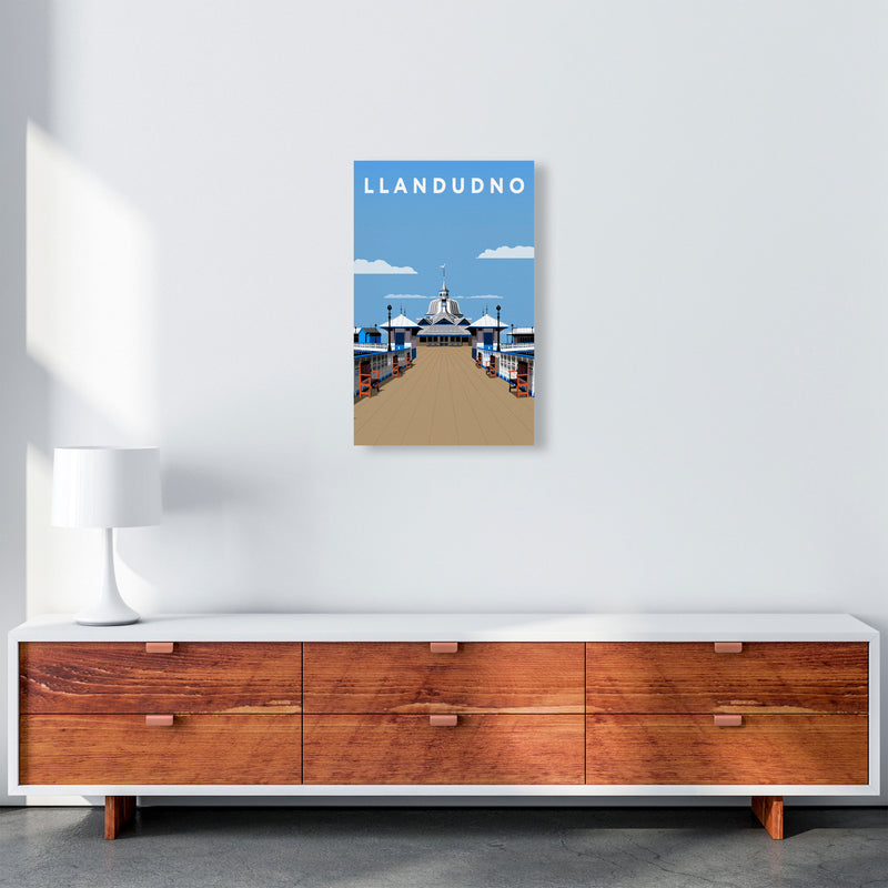 Llandudno Portrait by Richard O'Neill A3 Canvas