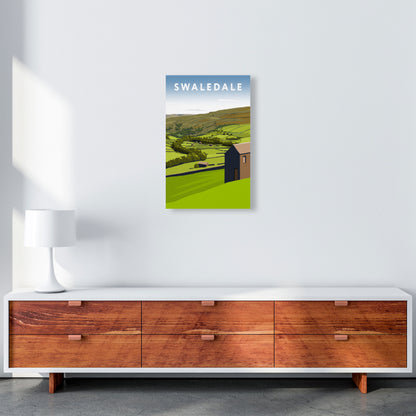 Swaledale2 Portrait by Richard O'Neill A3 Canvas