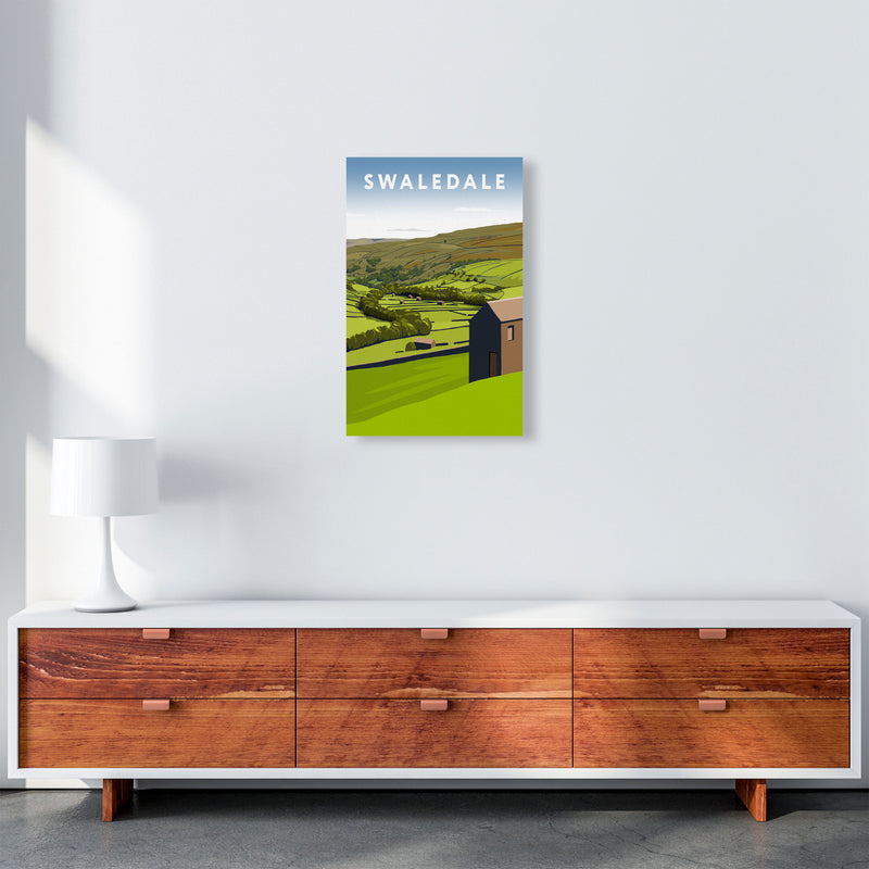 Swaledale2 Portrait by Richard O'Neill A3 Canvas