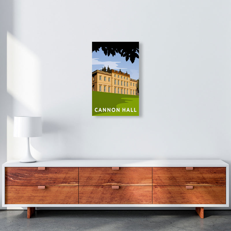 Cannon Hall Portrait by Richard O'Neill A3 Canvas