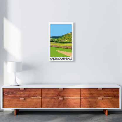 Arkengarthdale Portrait by Richard O'Neill A3 Canvas