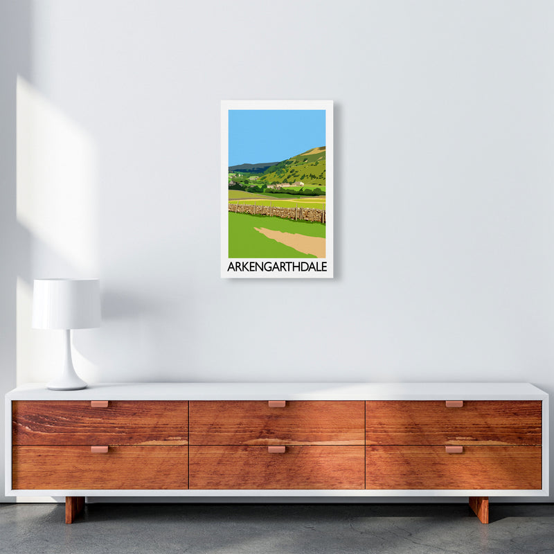Arkengarthdale Portrait by Richard O'Neill A3 Canvas