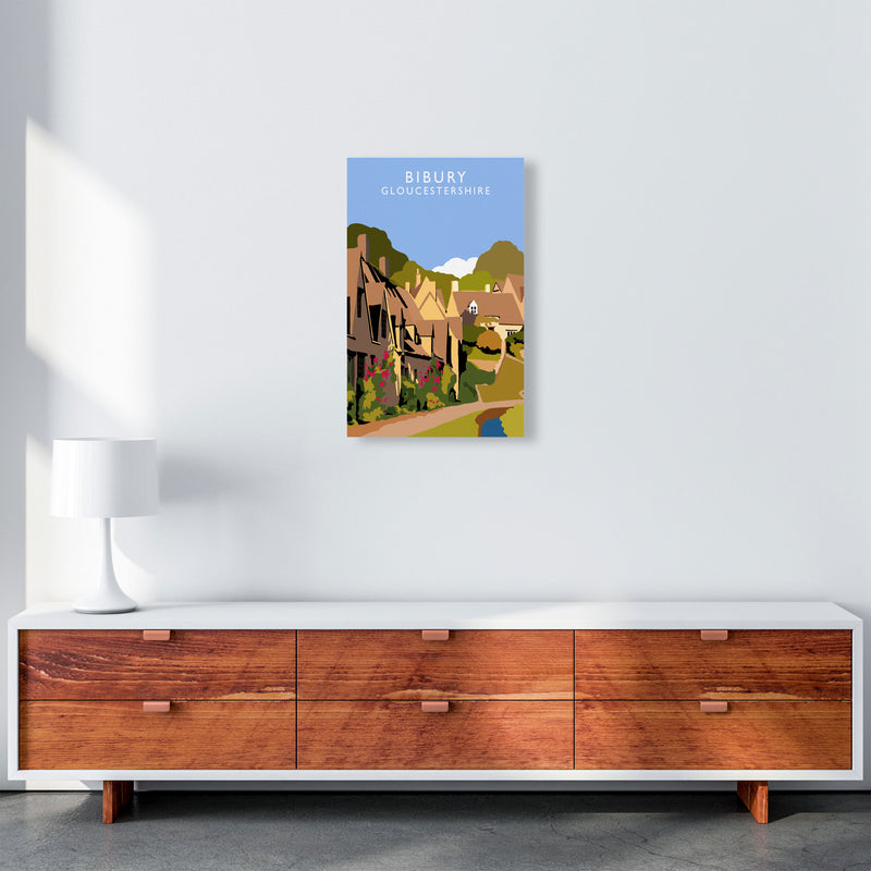 Bibury Portrait by Richard O'Neill A3 Canvas