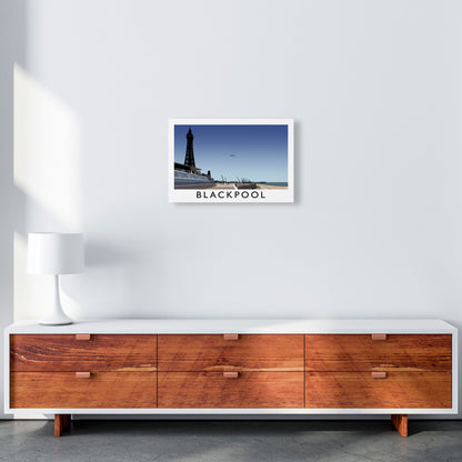 Blackpool Art Print by Richard O'Neill A3 Canvas