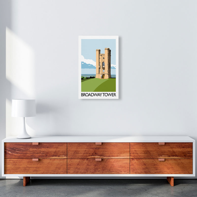 Broadway Tower Art Print by Richard O'Neill A3 Canvas