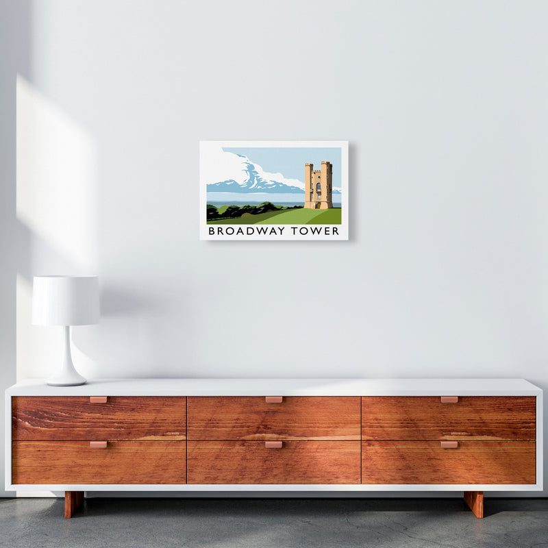 Broadway Tower Art Print by Richard O'Neill A3 Canvas