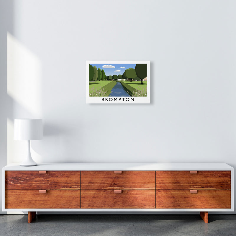 Brompton Art Print by Richard O'Neill A3 Canvas