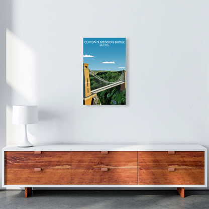 Clifton Suspension Bridge Bristol Framed Art Print by Richard O'Neill A3 Canvas