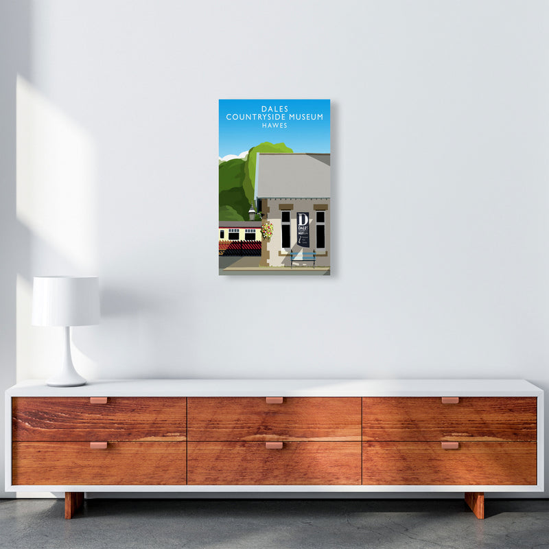 Dales Countryside Musuem Portrait by Richard O'Neill A3 Canvas
