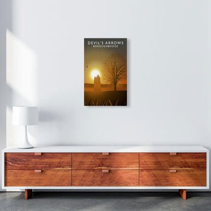 Devil's Arrows Portrait by Richard O'Neill A3 Canvas