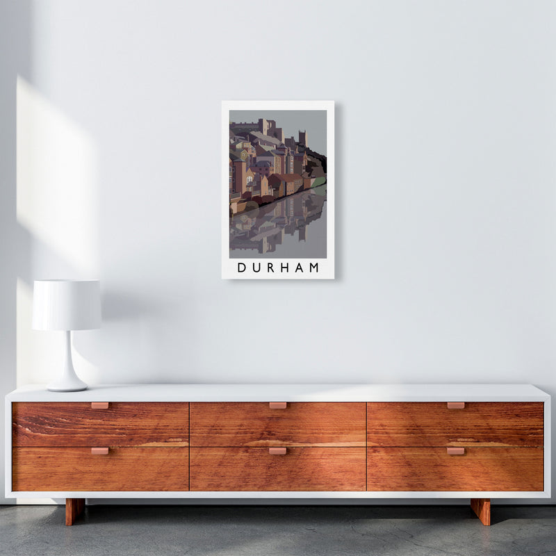 Durham Portrait by Richard O'Neill A3 Canvas