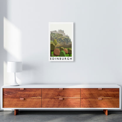 Edinburgh Portrait by Richard O'Neill A3 Canvas