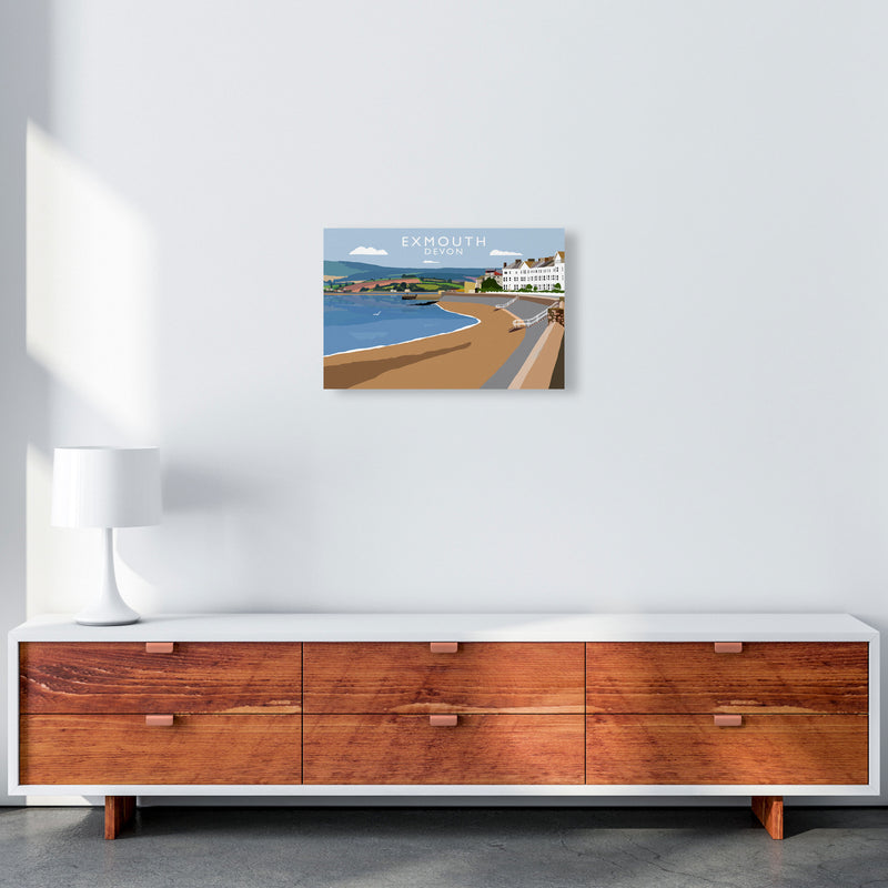 Exmouth Devon Art Print by Richard O'Neill A3 Canvas