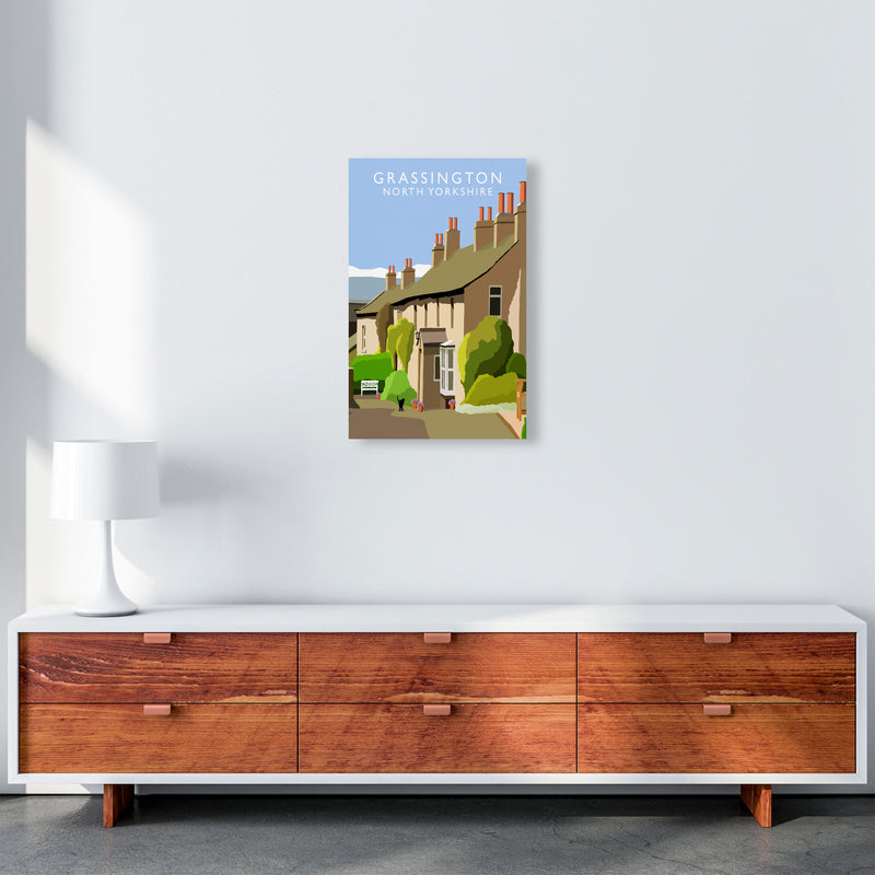 Grassington Portrait by Richard O'Neill A3 Canvas