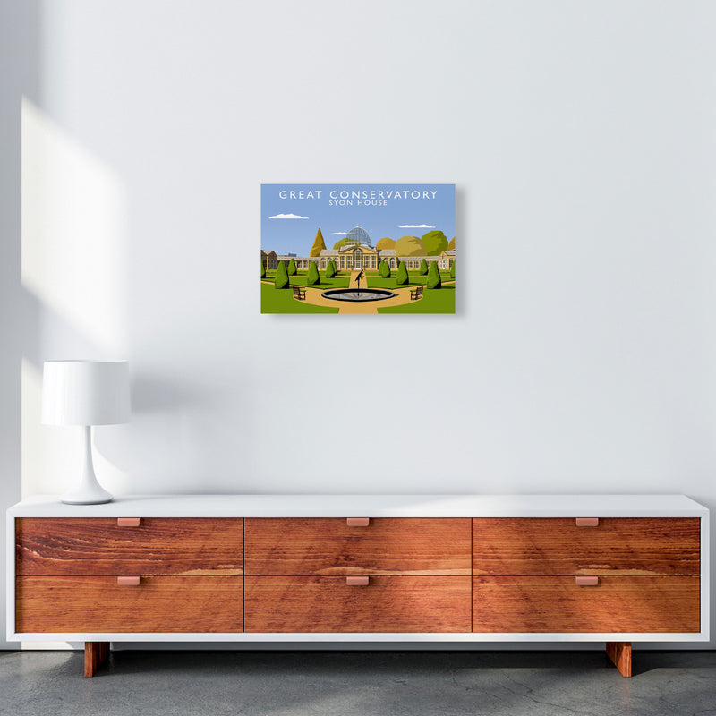Great Conservatory Syon House by Richard O'Neill A3 Canvas
