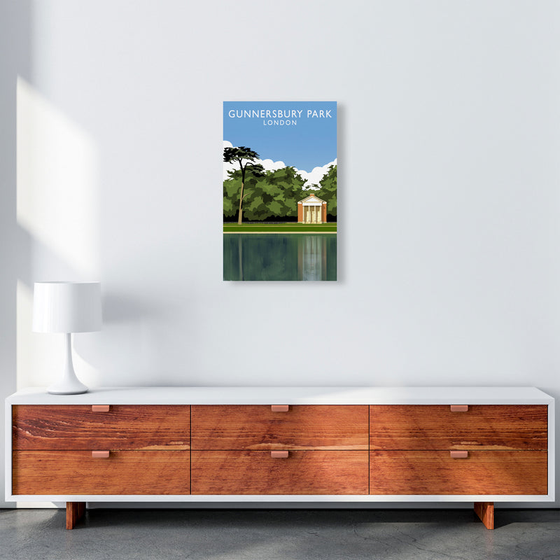 Gunnersbury Park Portrait by Richard O'Neill A3 Canvas