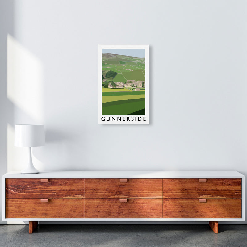 Gunnerside Portrait by Richard O'Neill A3 Canvas