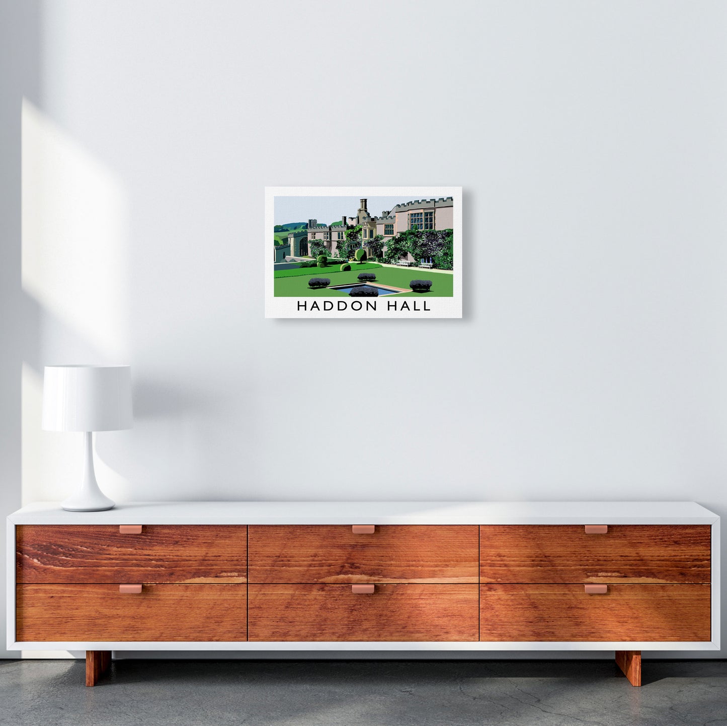 Haddon Hall 2 by Richard O'Neill A3 Canvas