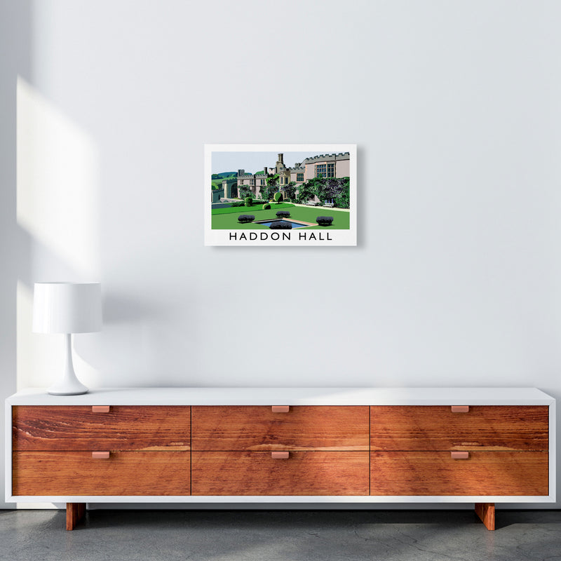 Haddon Hall 2 by Richard O'Neill A3 Canvas