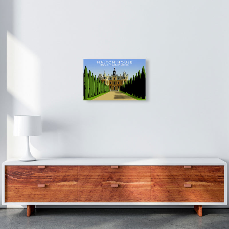 Halton House by Richard O'Neill A3 Canvas