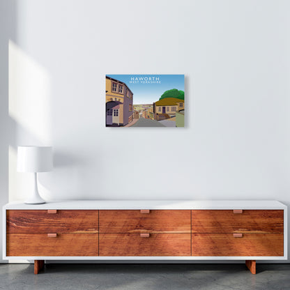 Haworth West Yorkshire Framed Digital Art Print by Richard O'Neill A3 Canvas