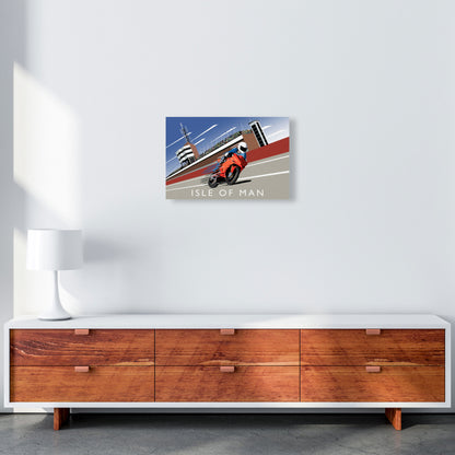 Isle of Man Art Print by Richard O'Neill A3 Canvas