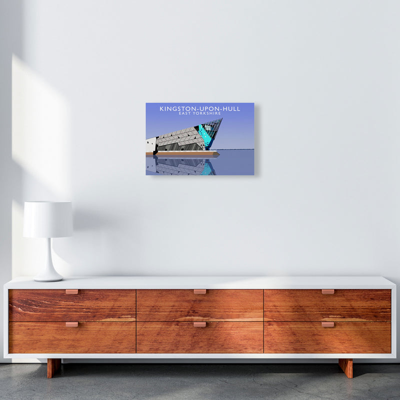 Kingston-Upon-Hull East Yorkshire Travel Art Print by Richard O'Neill A3 Canvas