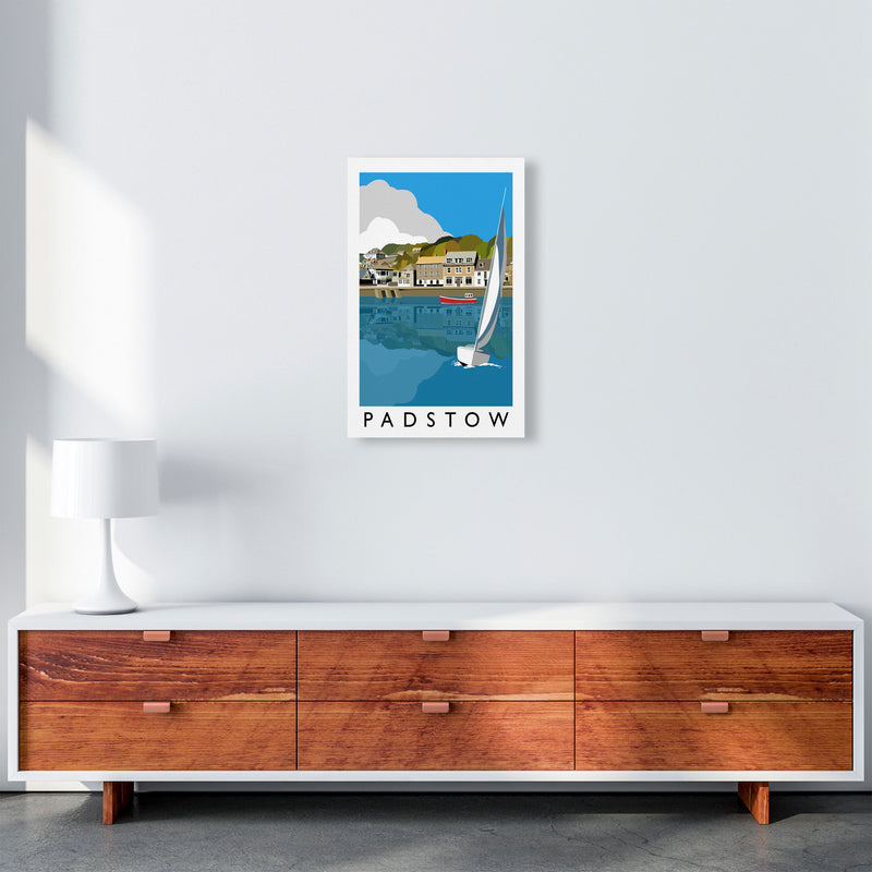 Padstow Framed Digital Art Print by Richard O'Neill, Framed Wall Art A3 Canvas